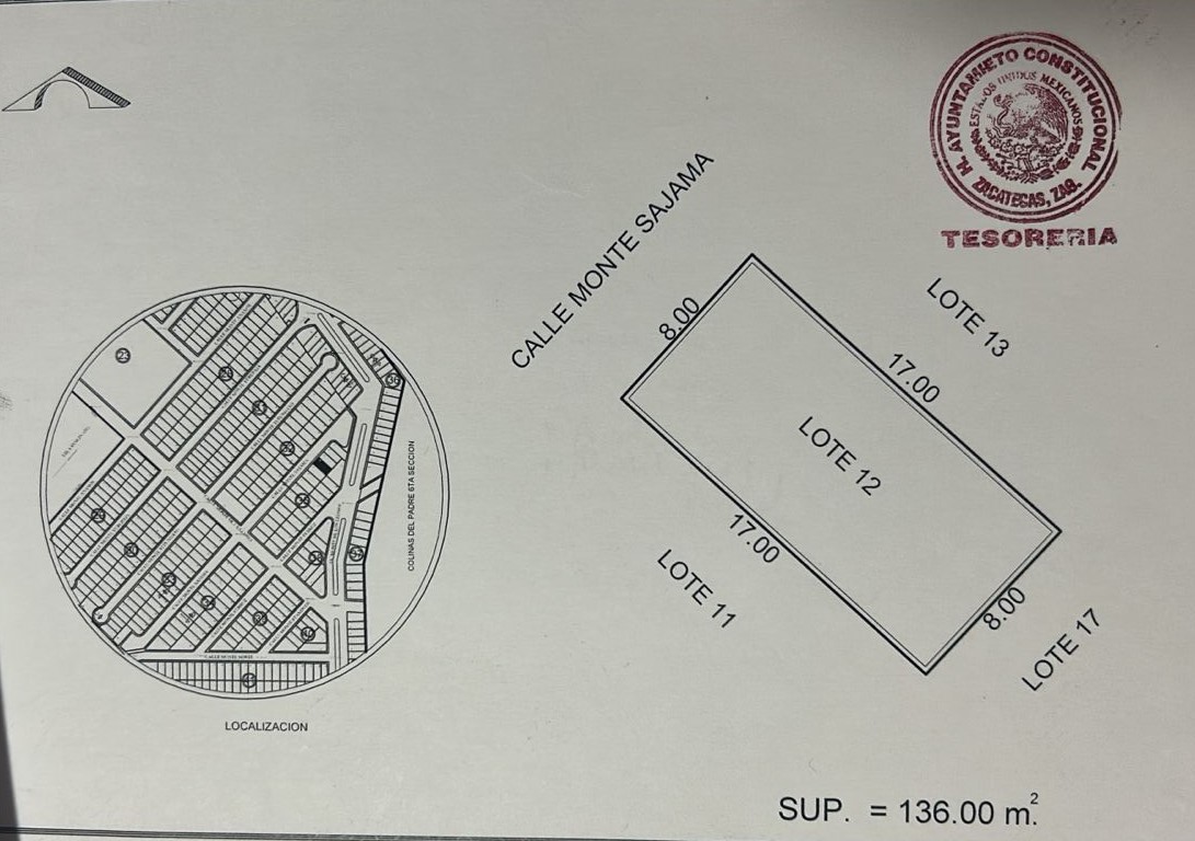 Lote urbano en venta — Privada San Rafael, Colinas del Padre 5ta Sección — imagen 3