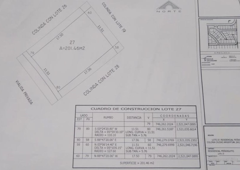 Lote residencial en venta — Privada Residencial Peñasquito — imagen 4