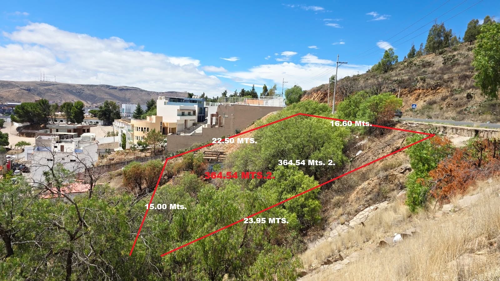 Lote urbano en venta — Paseo Díaz Ordaz, Centro (vista al Cerro de la Bufa) — imagen 4